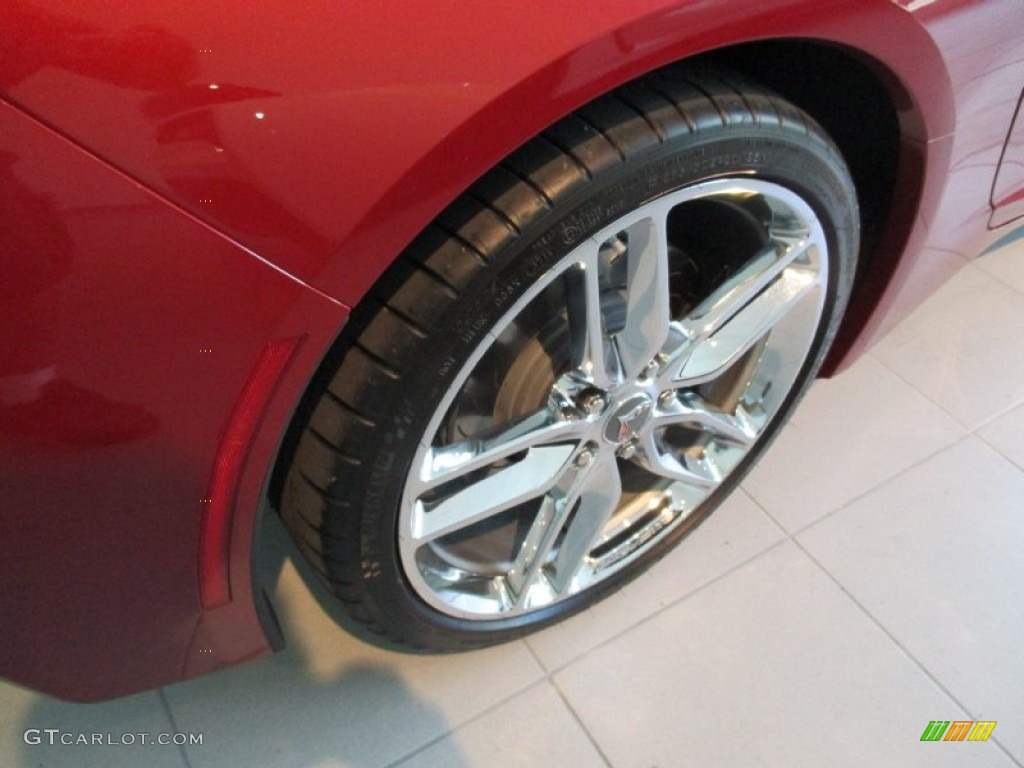 2015 Corvette Stingray Coupe Z51 - Crystal Red Tintcoat / Jet Black photo #7