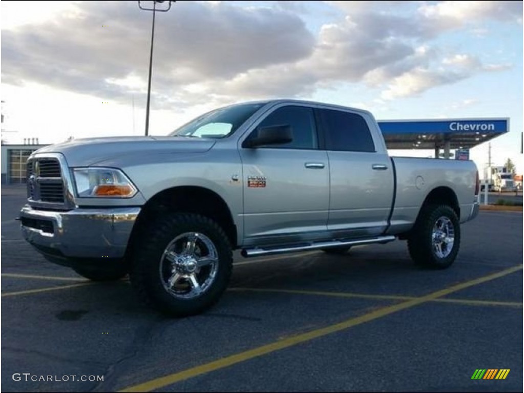 2012 Ram 2500 HD SLT Crew Cab 4x4 - Bright Silver Metallic / Dark Slate/Medium Graystone photo #1