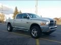 2012 Bright Silver Metallic Dodge Ram 2500 HD SLT Crew Cab 4x4  photo #3