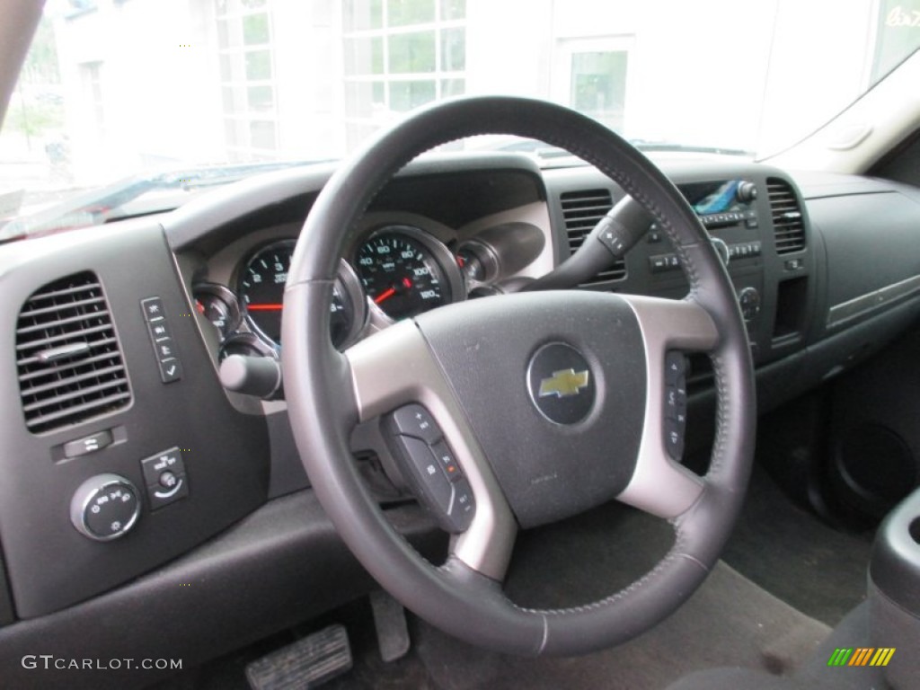 2012 Silverado 1500 LT Crew Cab 4x4 - Victory Red / Ebony photo #25