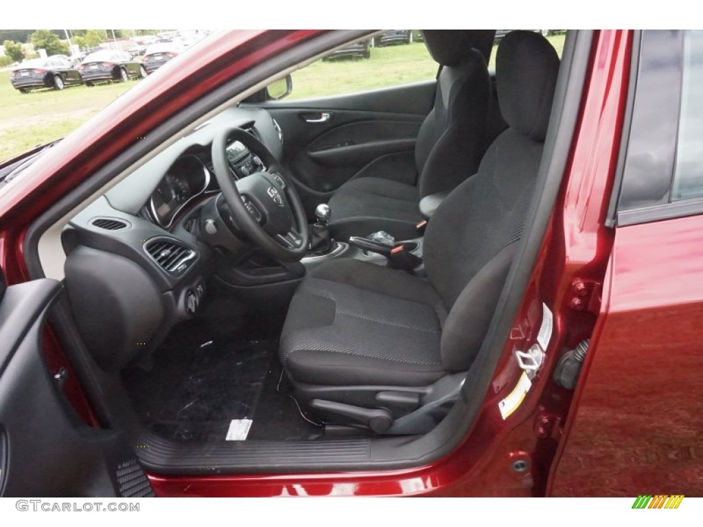 2015 Dart SE - Passion Red Pearl / Black photo #6