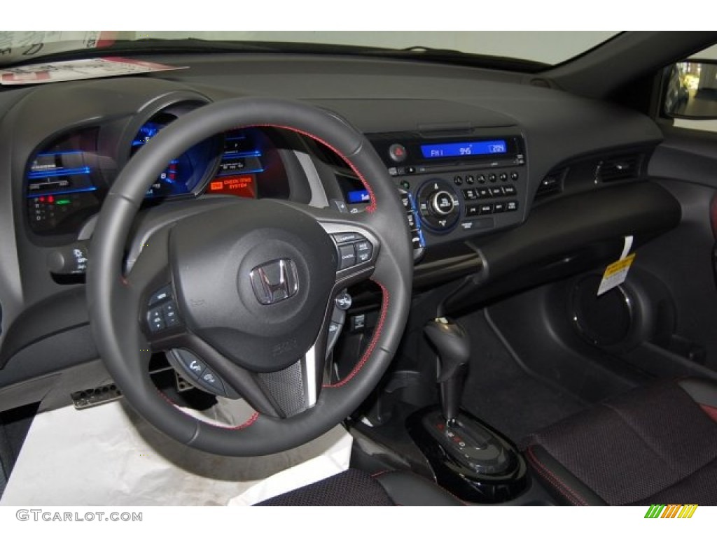 2015 CR-Z EX - North Shore Blue Pearl / Black/Red photo #11