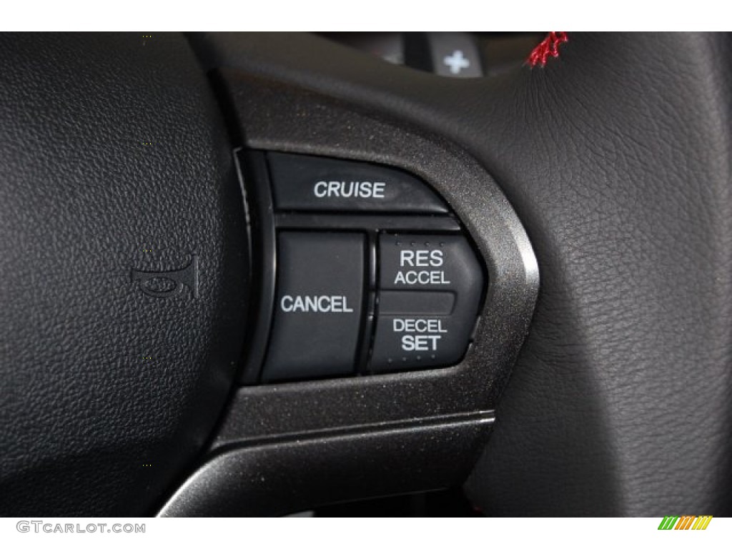 2015 CR-Z EX - North Shore Blue Pearl / Black/Red photo #18