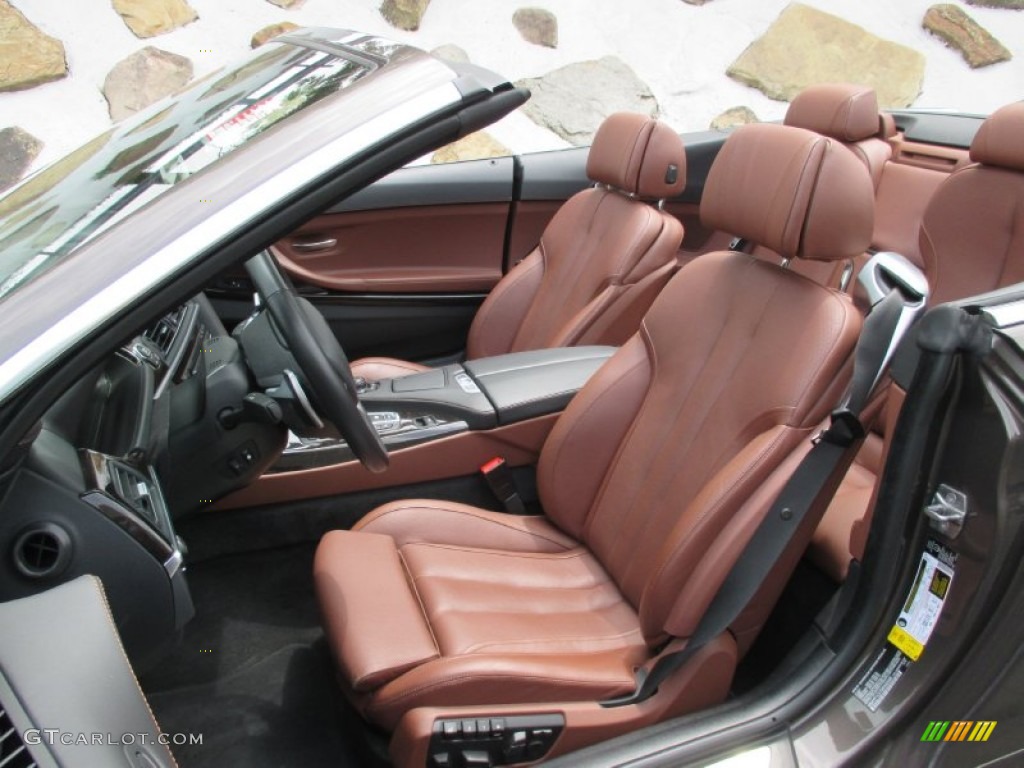 2013 6 Series 650i xDrive Convertible - Space Gray Metallic / Cinnamon Brown photo #12