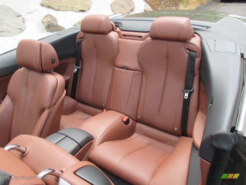 Cinnamon Brown Interior 2013 BMW 6 Series 650i xDrive Convertible Photo #104261148