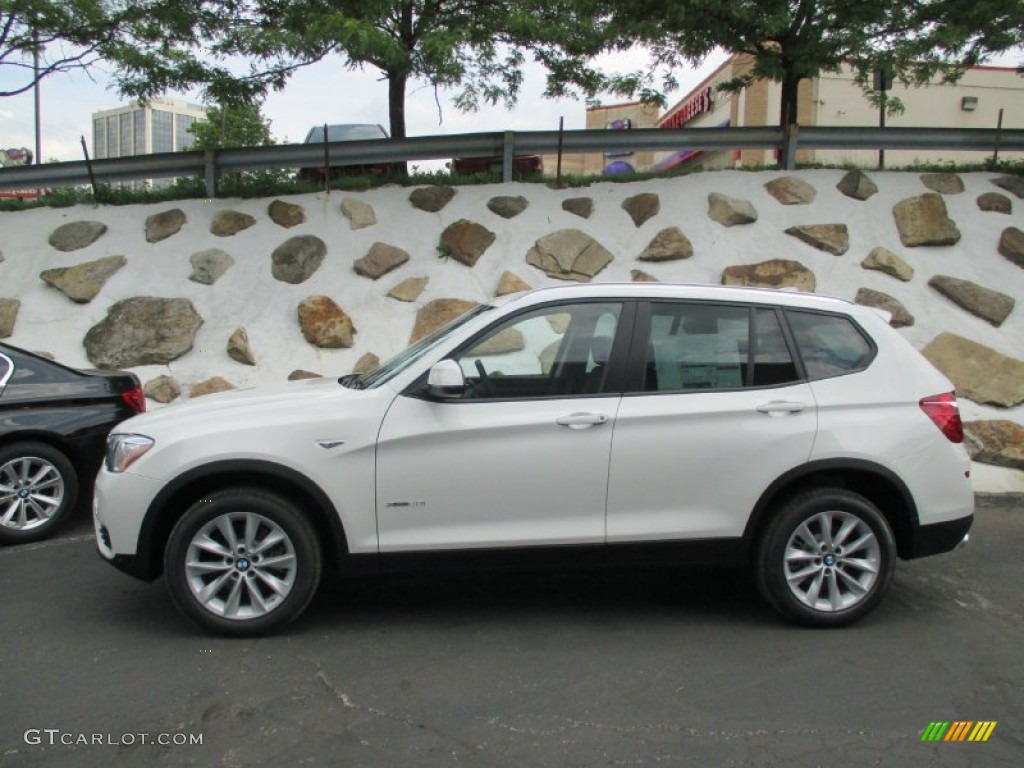 Alpine White 2016 BMW X3 xDrive28i Exterior Photo #104262741
