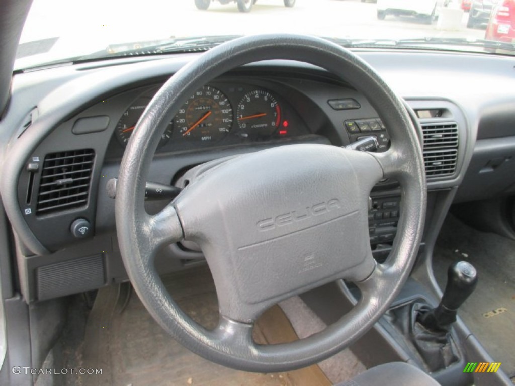 1991 Celica GT Coupe - Silver Metallic / Gray photo #11