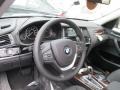 Black 2016 BMW X3 xDrive28i Steering Wheel