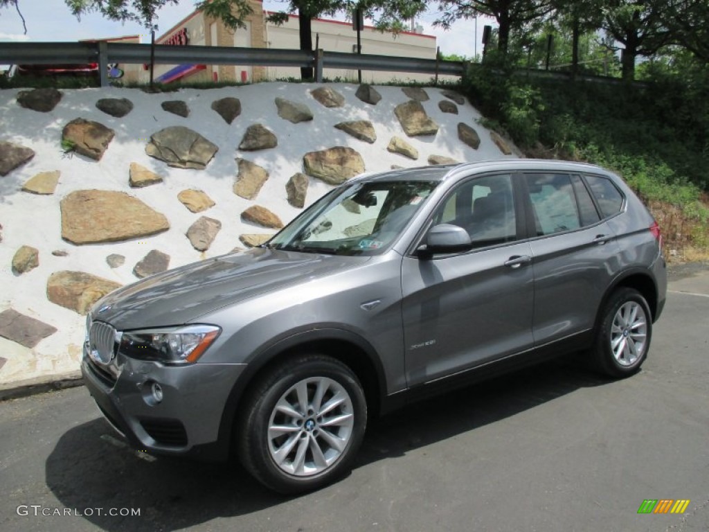 Space Grey Metallic 2016 BMW X3 xDrive28i Exterior Photo #104263164