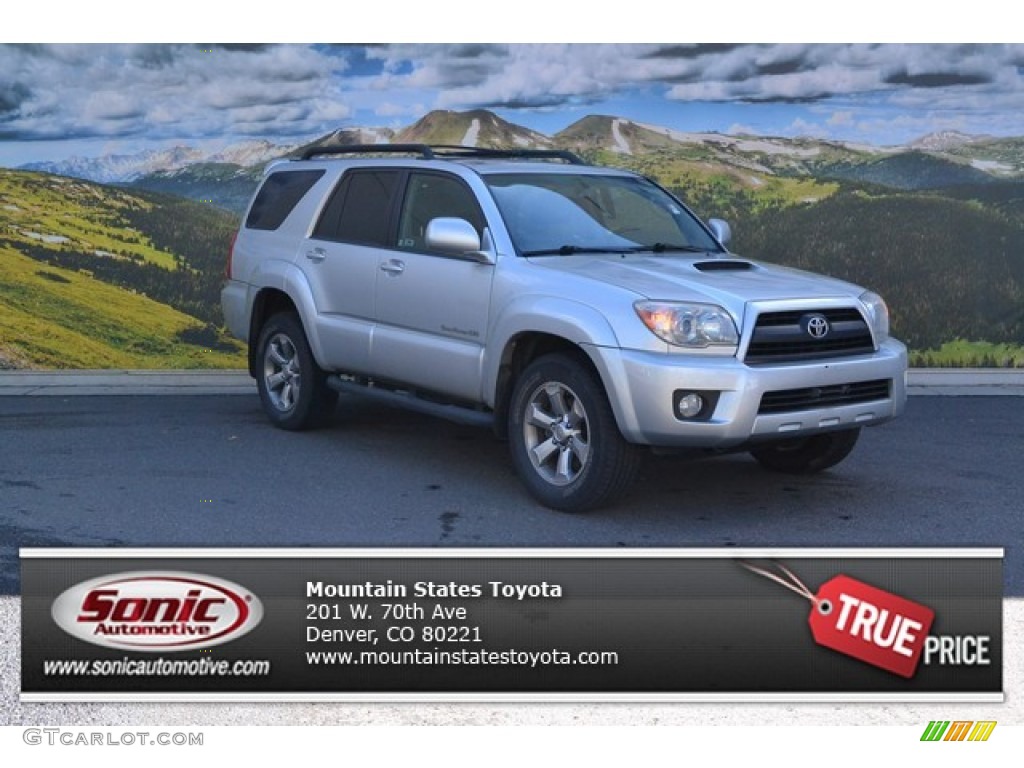 2008 4Runner Sport Edition 4x4 - Titanium Metallic / Dark Charcoal photo #1