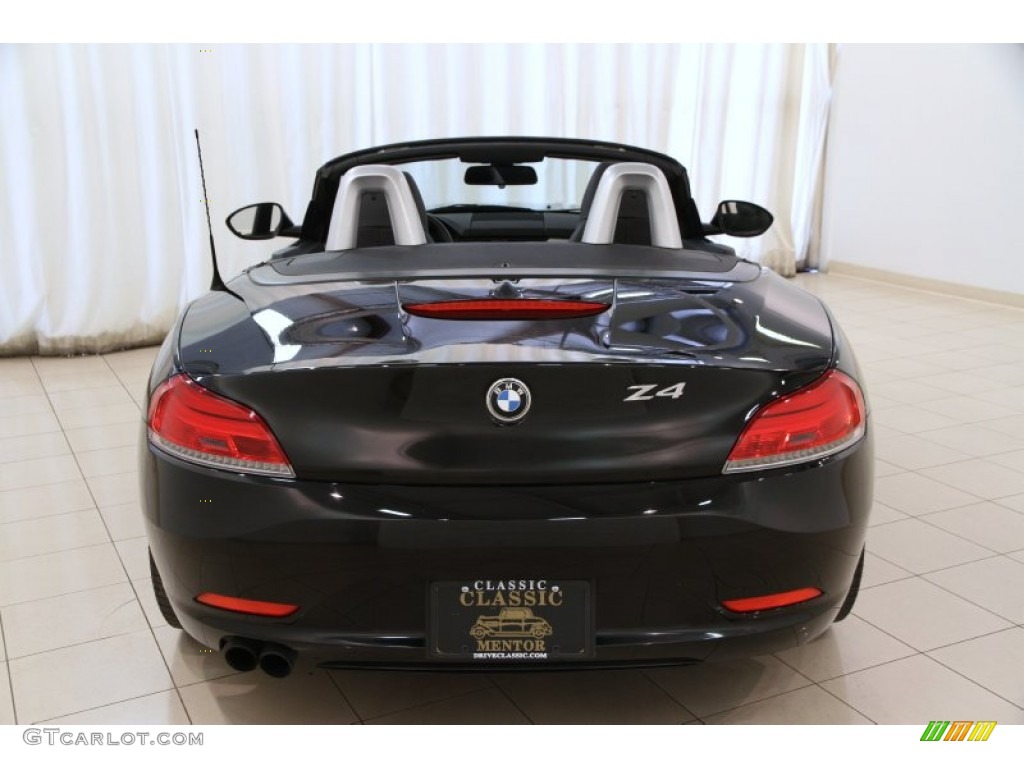 2012 Z4 sDrive28i - Jet Black / Black photo #18