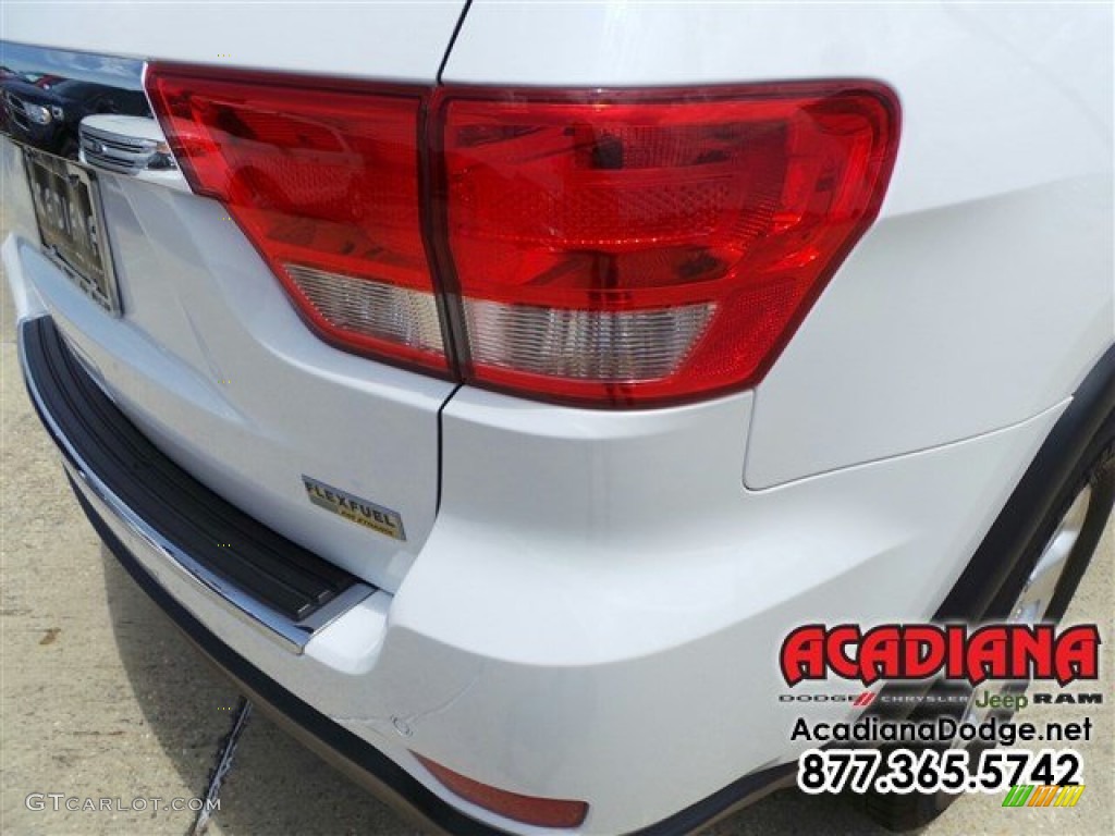 2013 Grand Cherokee Limited - Bright White / Black/Light Frost Beige photo #9