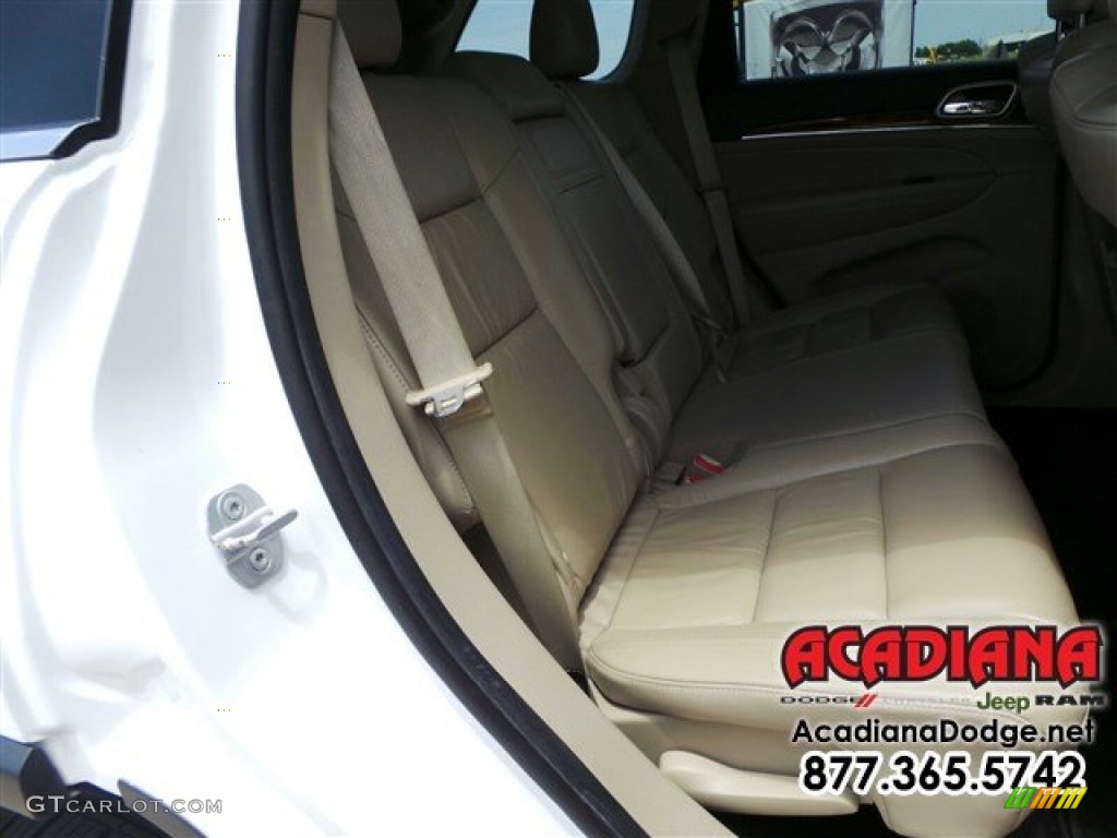 2013 Grand Cherokee Limited - Bright White / Black/Light Frost Beige photo #25