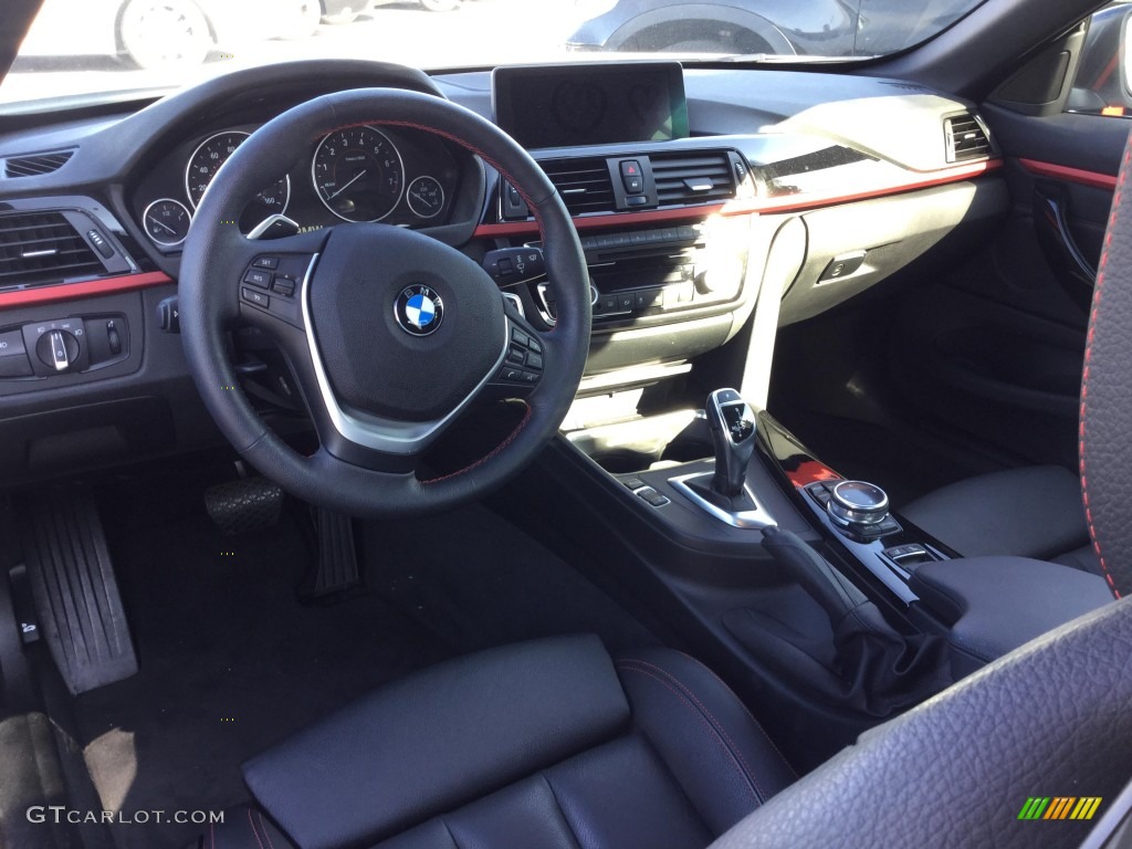 Black Interior 2014 BMW 4 Series 428i Convertible Photo #104267361