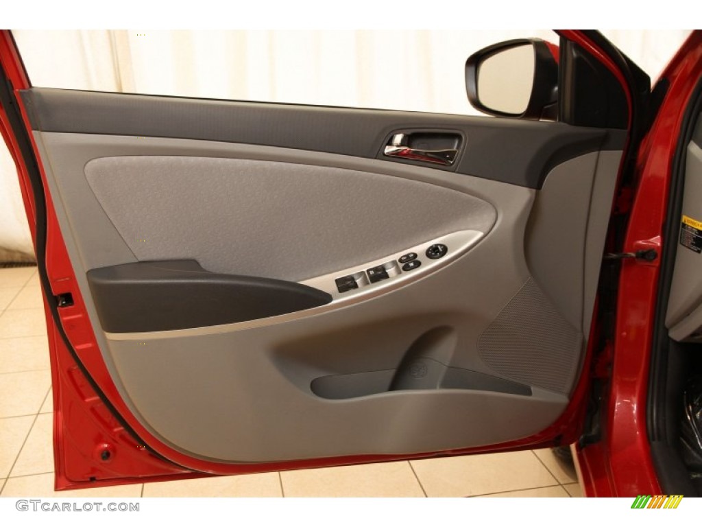 2012 Hyundai Accent SE 5 Door Door Panel Photos
