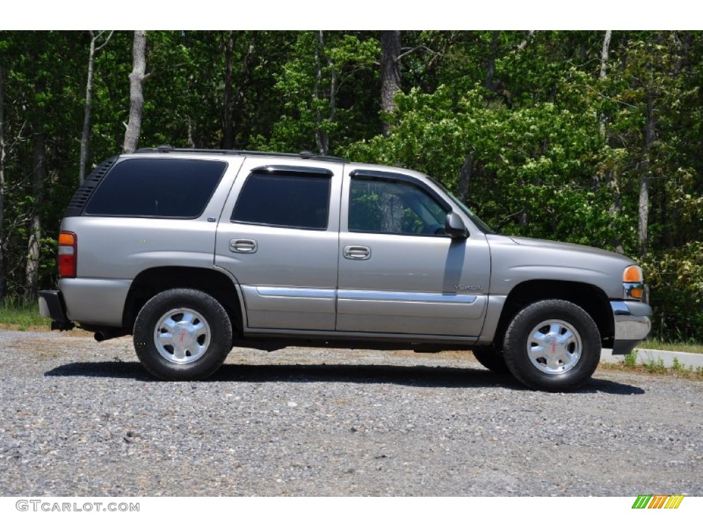 Pewter Metallic 2002 GMC Yukon SLT 4x4 Exterior Photo #104268618