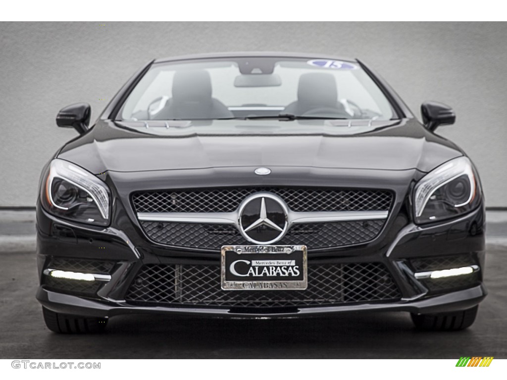 2015 SL 400 Roadster - Black / Black photo #2