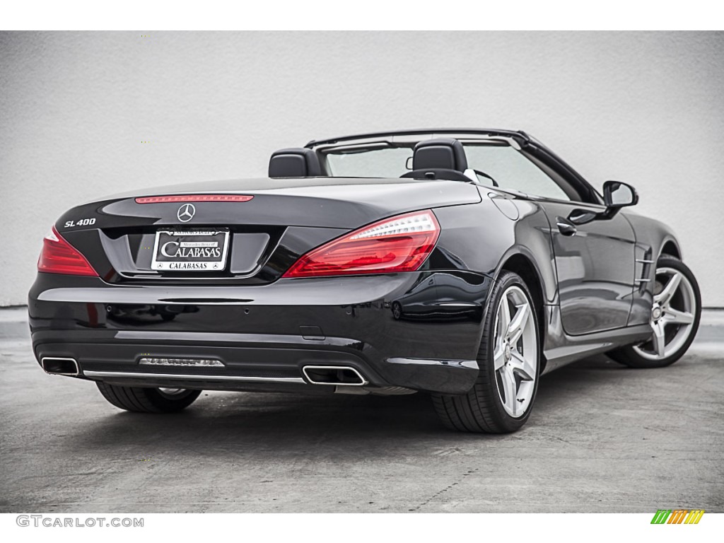 2015 SL 400 Roadster - Black / Black photo #13