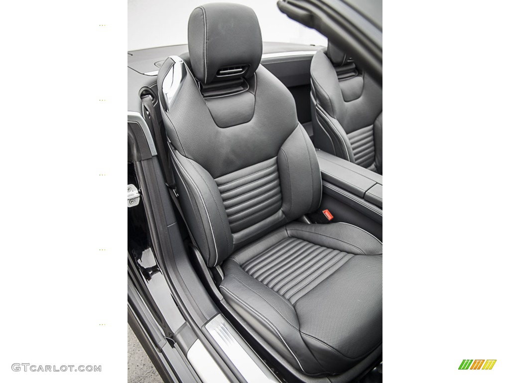 Black Interior 2015 Mercedes-Benz SL 400 Roadster Photo #104270931