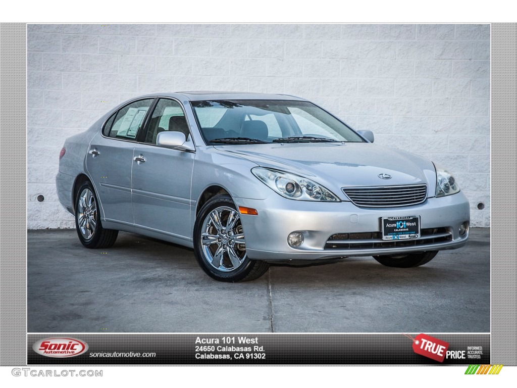 2005 ES 330 - Classic Silver Metallic / Black photo #1