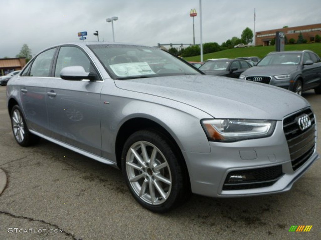 Florett Silver Metallic 2015 Audi A4 2.0T Premium Plus quattro Exterior Photo #104271255