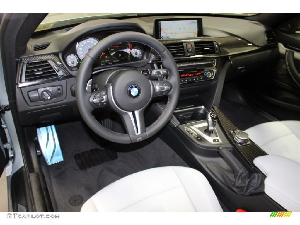Silverstone Interior 2015 BMW M4 Coupe Photo #104271300