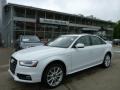 Glacier White Metallic - A4 2.0T Premium Plus quattro Photo No. 1