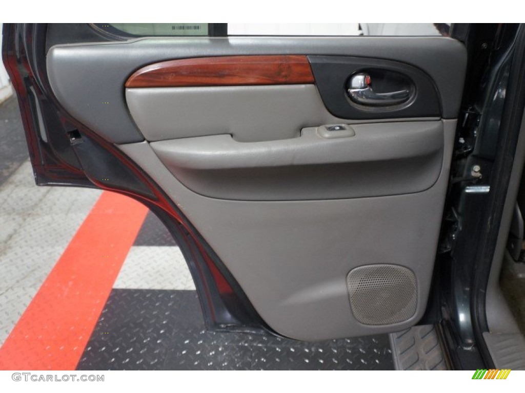 2003 Envoy SLT 4x4 - Carbon Metallic / Dark Pewter photo #15