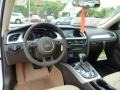 2015 Audi A4 Beige/Brown Interior Dashboard Photo