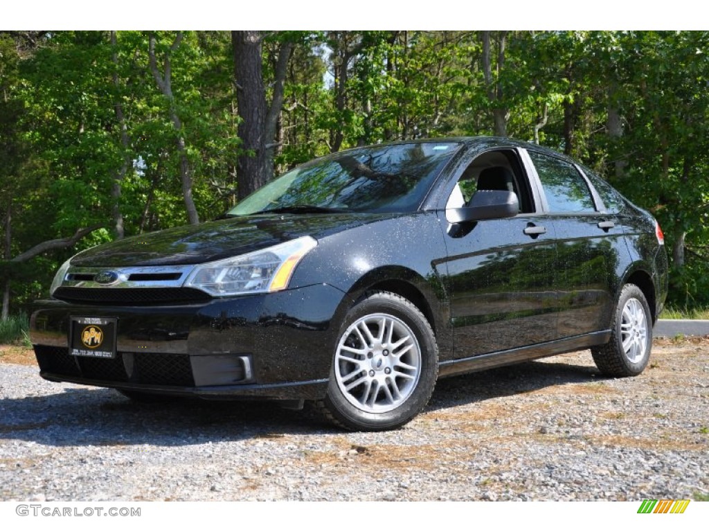 Ebony Black Ford Focus