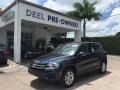 Night Blue Metallic 2012 Volkswagen Tiguan LE