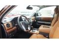2015 Toyota Tundra 1794 Edition Premium Brown Leather Interior Front Seat Photo