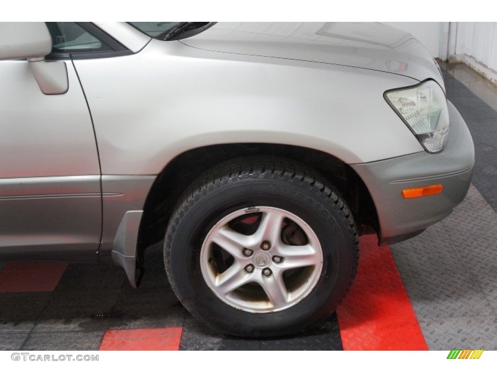 2001 RX 300 AWD - Millennium Silver Metallic / Black photo #46