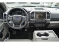 Medium Earth Gray 2015 Ford F150 XLT SuperCrew 4x4 Dashboard