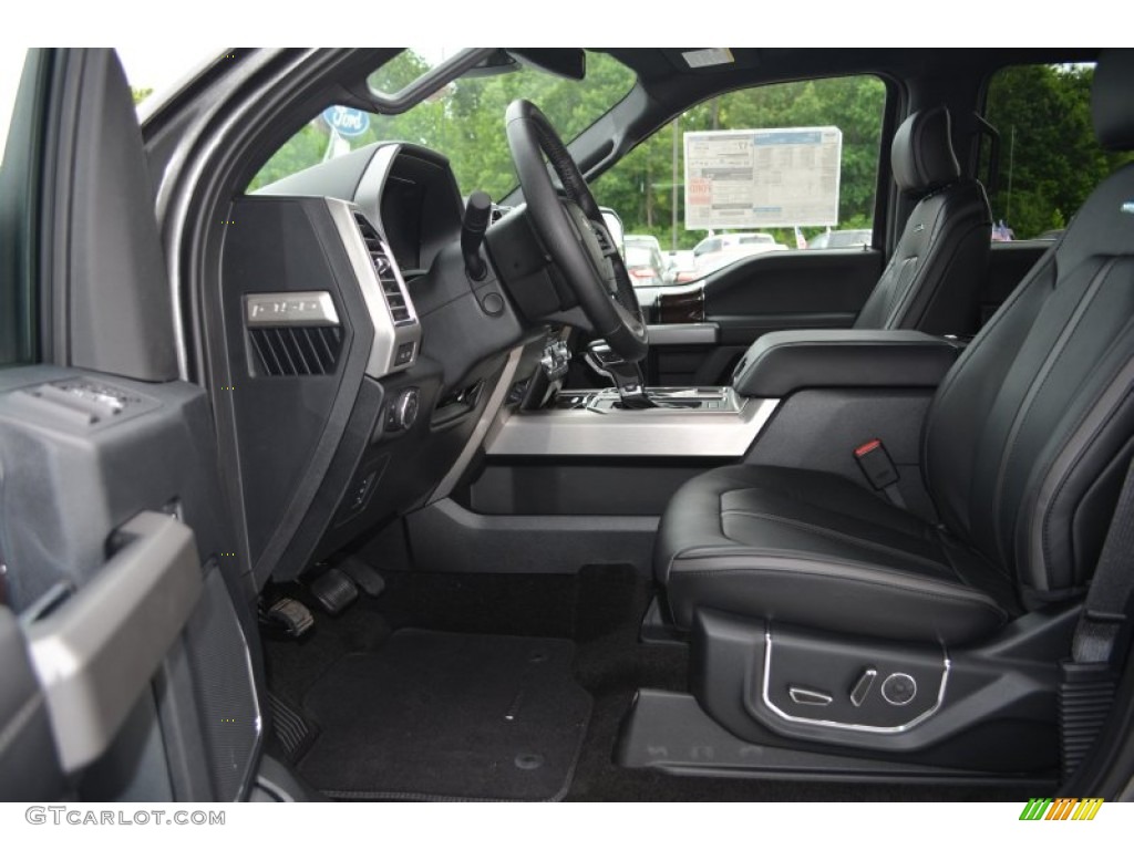 2015 F150 Platinum SuperCrew 4x4 - Magnetic Metallic / Platinum Black photo #10