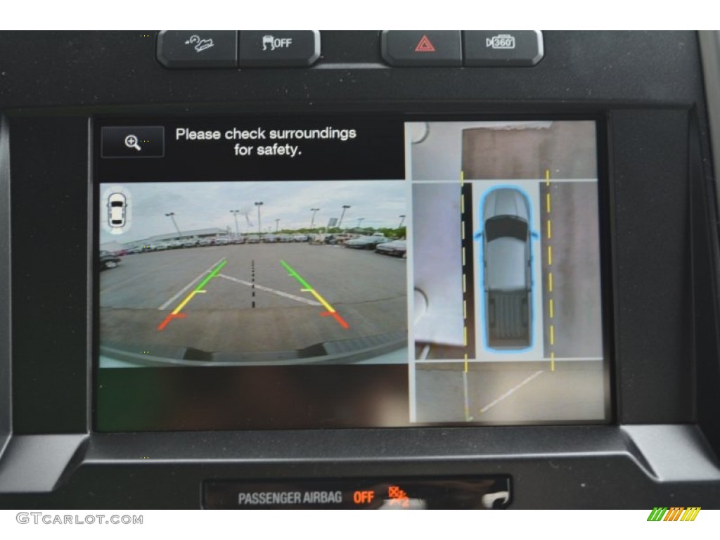 2015 F150 Platinum SuperCrew 4x4 - Magnetic Metallic / Platinum Black photo #19