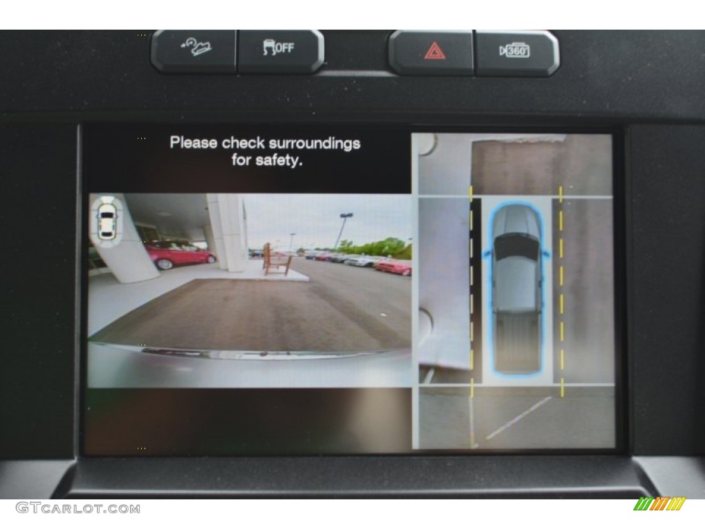 2015 F150 Platinum SuperCrew 4x4 - Magnetic Metallic / Platinum Black photo #20