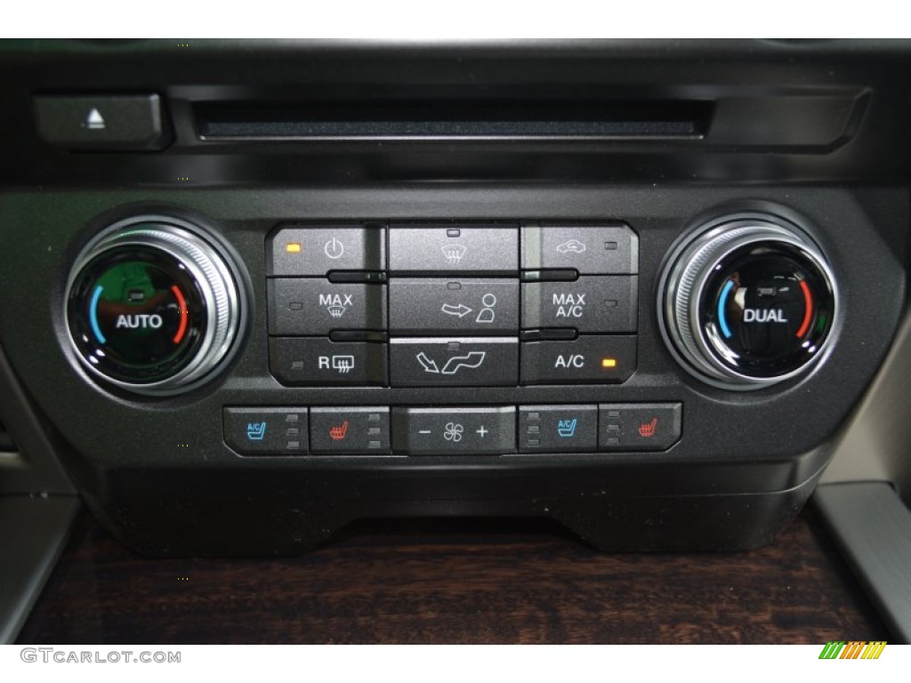 2015 F150 Platinum SuperCrew 4x4 - Magnetic Metallic / Platinum Black photo #22