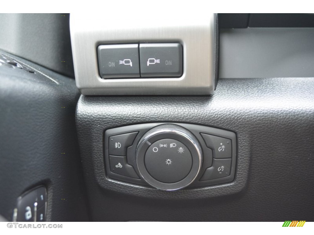 2015 F150 Platinum SuperCrew 4x4 - Magnetic Metallic / Platinum Black photo #32