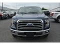 2015 Blue Jeans Metallic Ford F150 XLT SuperCrew  photo #4