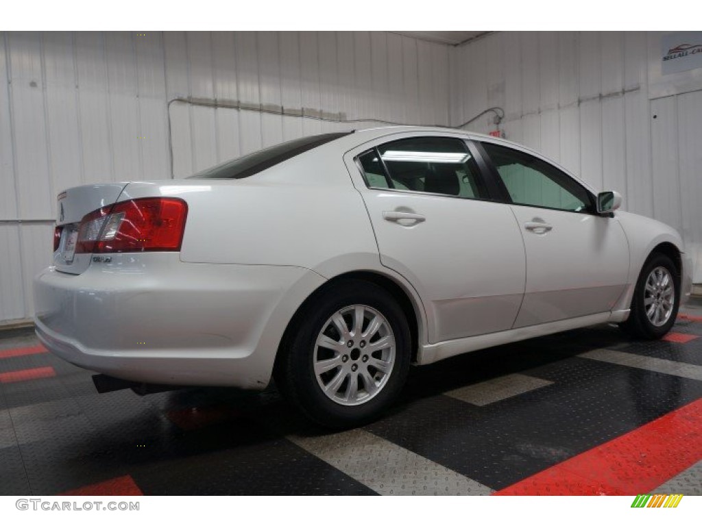 2011 Galant FE - White Pearl / Medium Gray photo #7
