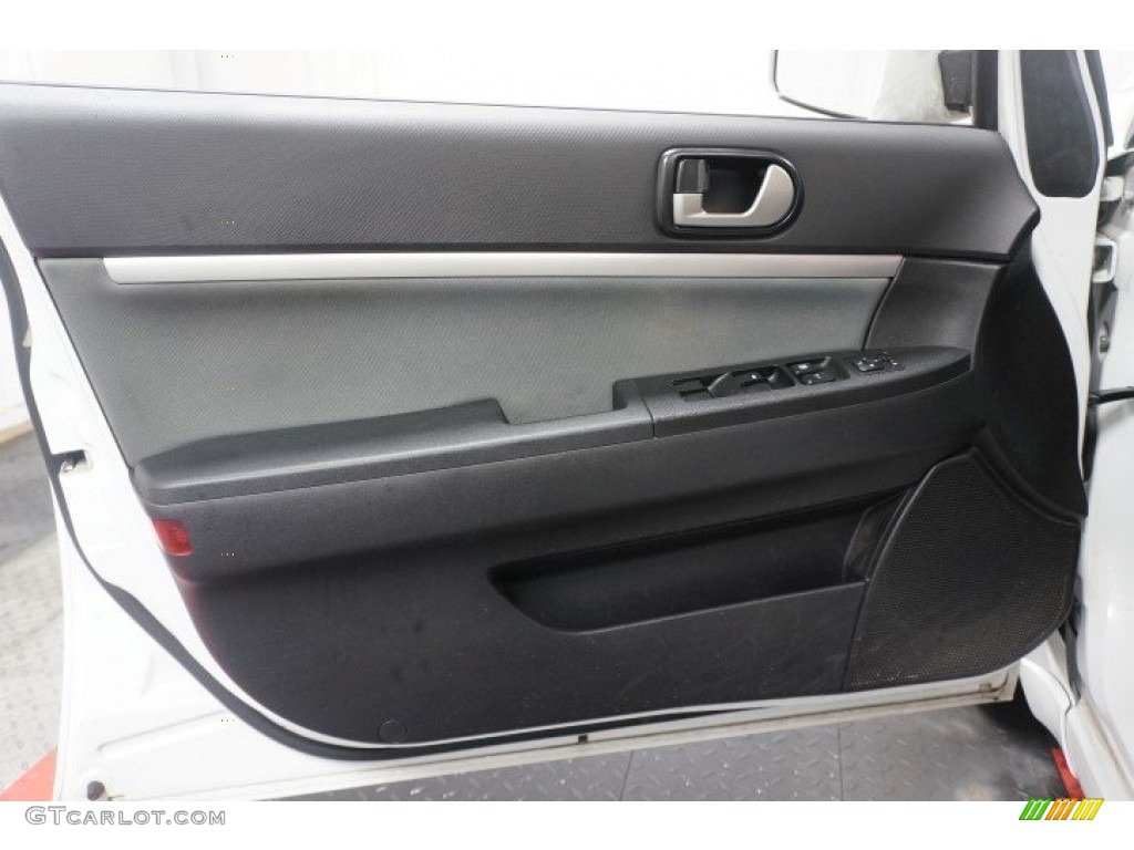 2011 Galant FE - White Pearl / Medium Gray photo #12