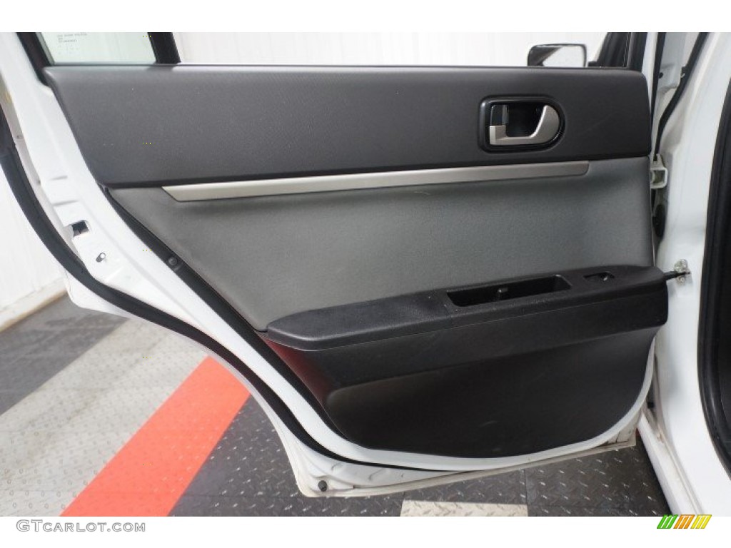 2011 Galant FE - White Pearl / Medium Gray photo #15