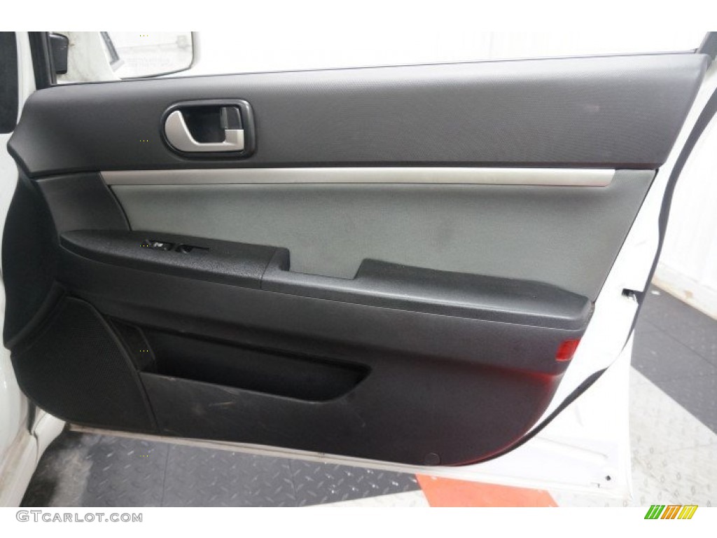 2011 Galant FE - White Pearl / Medium Gray photo #17