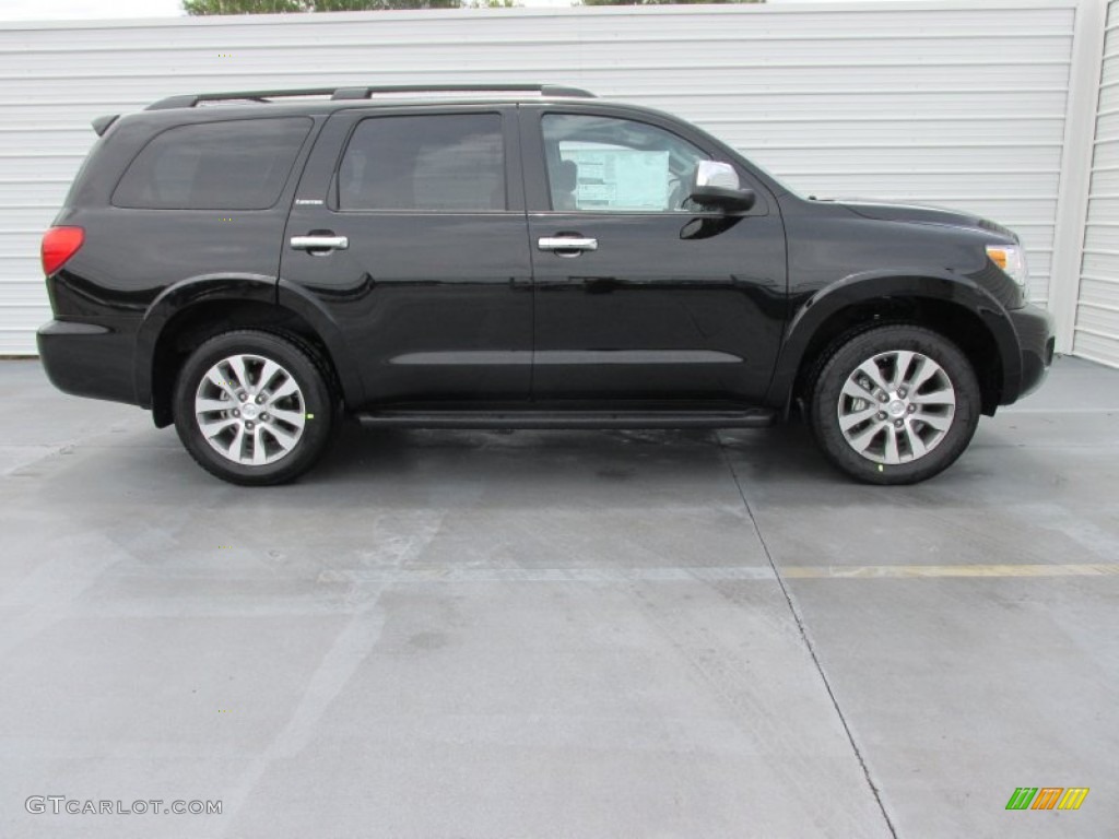 2015 Sequoia Limited - Black / Gray photo #4