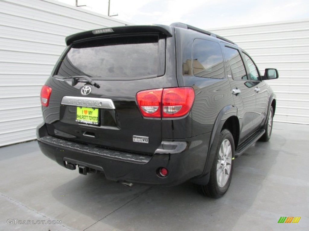 2015 Sequoia Limited - Black / Gray photo #5