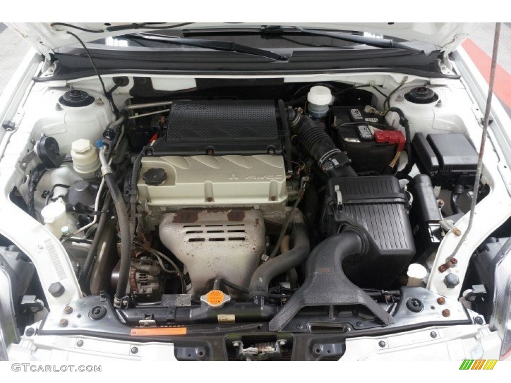 2011 Galant FE - White Pearl / Medium Gray photo #32
