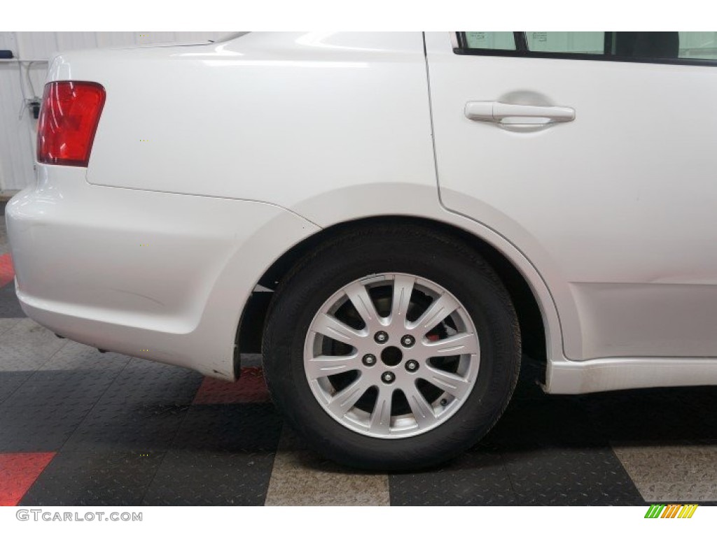 2011 Galant FE - White Pearl / Medium Gray photo #48