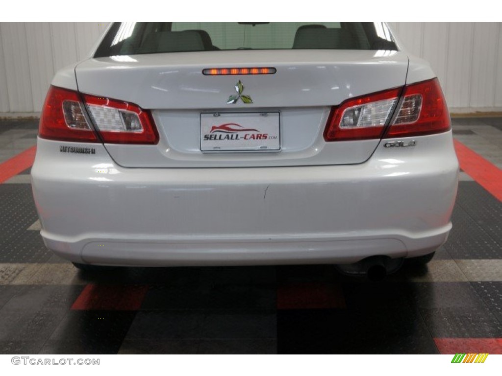 2011 Galant FE - White Pearl / Medium Gray photo #55