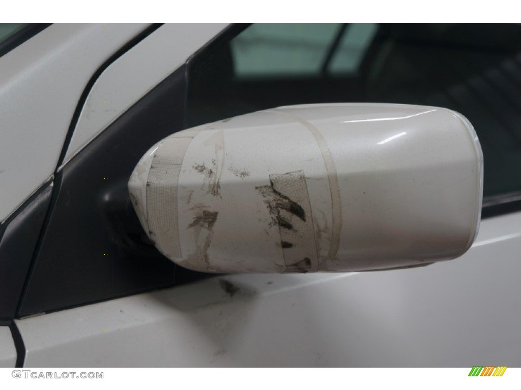 2011 Galant FE - White Pearl / Medium Gray photo #62